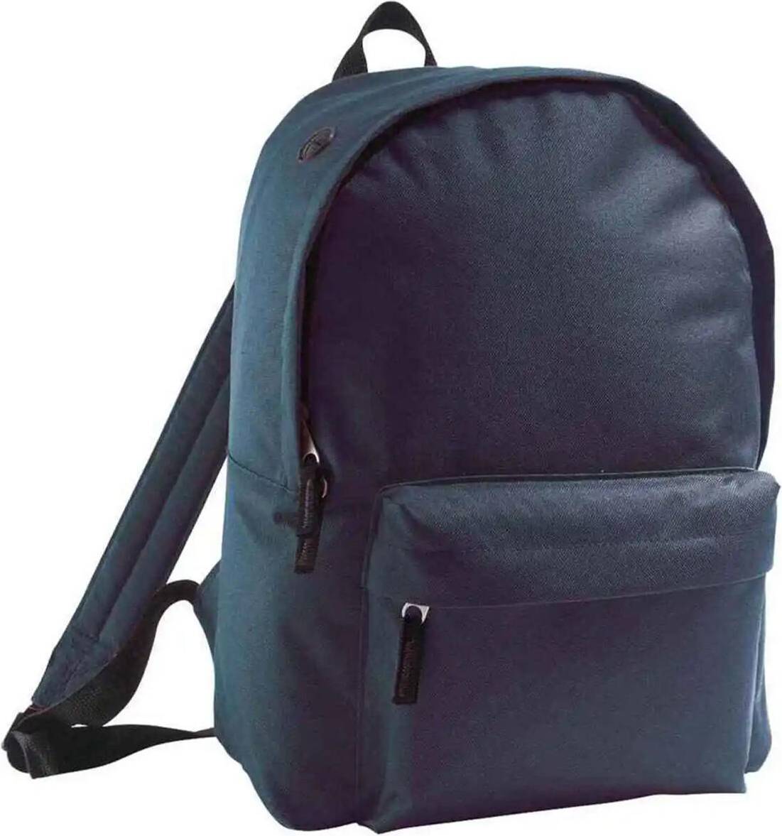 Sol's Rider Plain Backpack - Navy