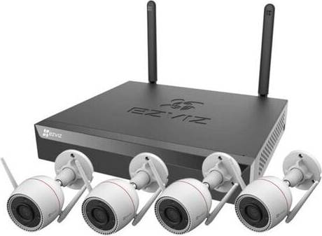 Nvr EZVIZ H3c NVR Set Smart Wi-Fi Kamera System