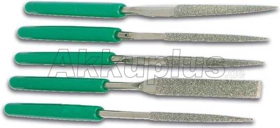 Velleman Diamond Powder Hand Files Set 5 Pieces Rasp