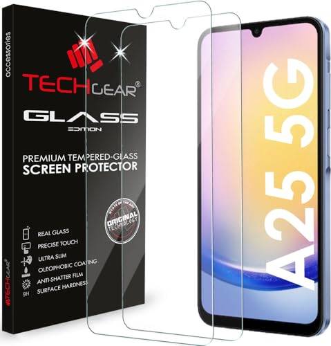 TechGear Glass Edition Glass Screen Protector 2 Pack