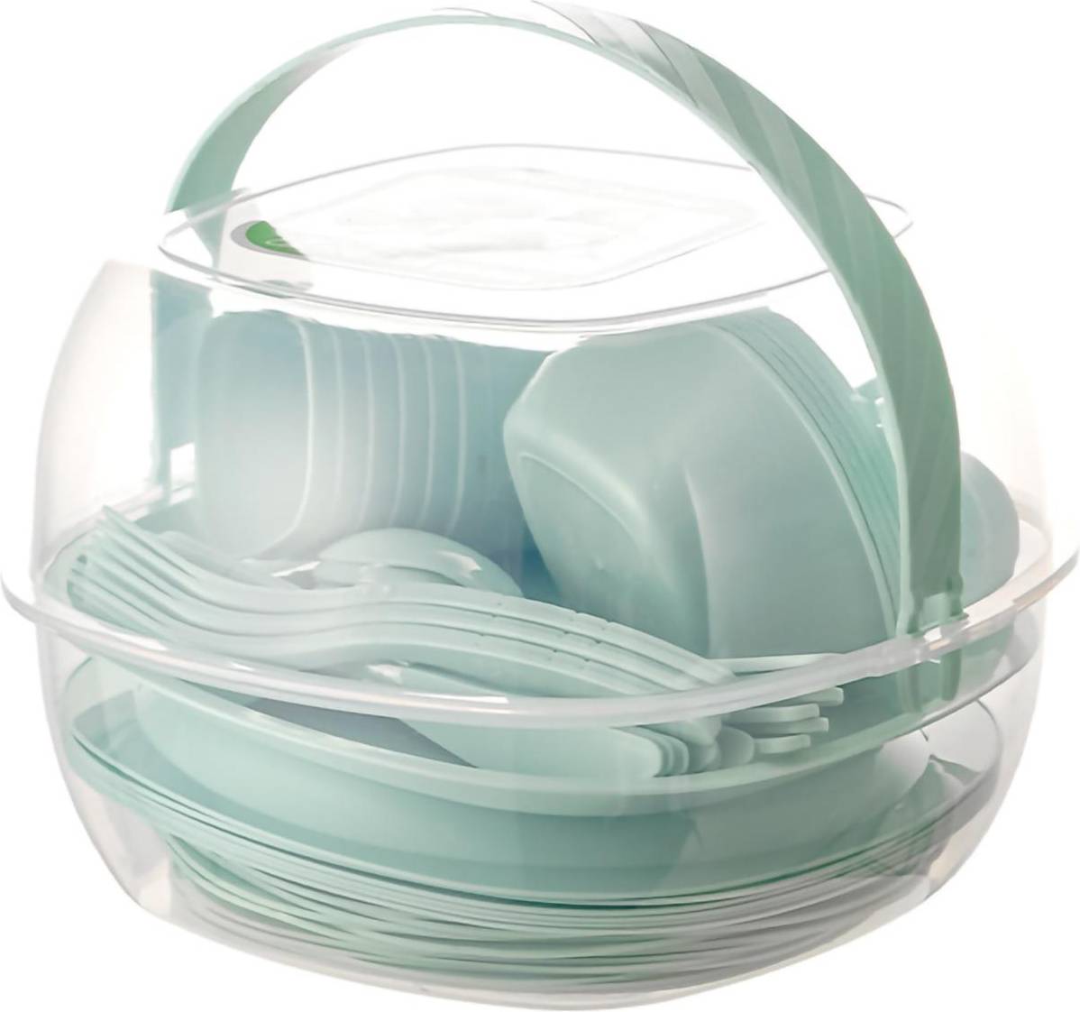 Tomtop Jms Plastic Outdoor Tableware Set