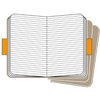 Moleskine Cahier Notesbog | XL | Linj. | Kraft