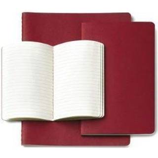 Notizbücher Cahier XL liniert Kartoneinband 3 Stück - Preiselbeerrot