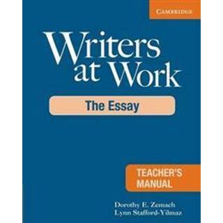 Writers at Work Teacher's Manual