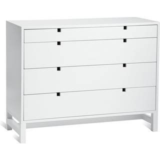 Mavis Falsterbo Chest Of Drawers 4 Drawers White Lacquer - Kommoder Birk Hvid - 14973