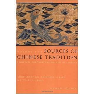 Sources of Chinese Tradition