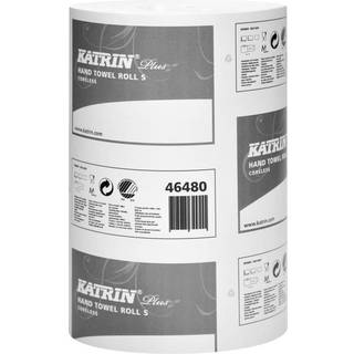 Katrin Centerrulle 2-lag P 59,9 m Hvid Plus Ø13 cm B20,5 cm 12 rl (464806)