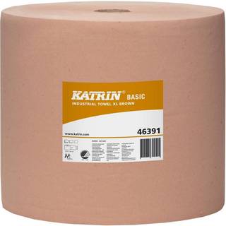Katrin Industrirulle 1-lag 1000 m Brun Basic Ø37 cm B32 cm 1 rl (463918)
