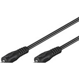 Stereo 3,5 mm. MiniJack AUX kabel | 10,00 meter | PRIS-MATCH
