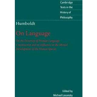 Humboldt: 'On Language'