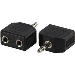 MiniJack stereo splitadapter | Sort | PRIS-MATCH