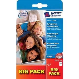 Avery C2570-100 10x15 Foto 180g, premium glossy 100ark