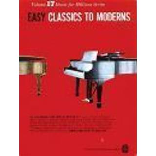 Easy Classics To Moderns (Music for Millions 17)