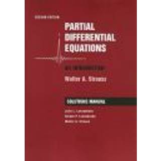 Partial Differential Equations: An Introduction, 2e Student Solutions Manual