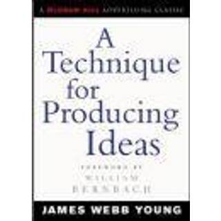A Technique for Producing Ideas