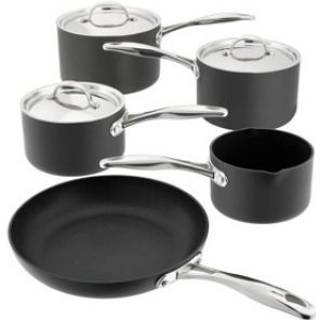 Stellar hård anodiseret non-stick 5 PiecesEn