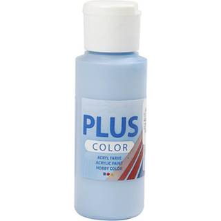 Plus Color Hobbymaling, Himmelblå 60ml - Hurtigtørrende