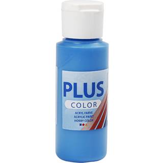 Plus Color Hobbymaling - Primær Blå, 60 ml