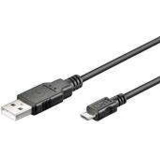 Goobay USB 2.0 micro-USB kabel15cm- Hvid