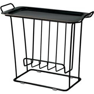 Maze Minnie Mae Paper Bakkebord/magasinholder - Sidebord & Aflastningsbord Metal Sort - 107001