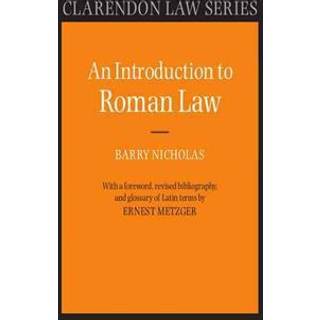 An Introduction to Roman Law