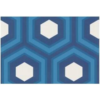 Hicks' Grand - Blue & White on Navy