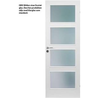 Massiv Swedoor, Stable GW4, Hvid NCS S0502-Y, Advance-line, 72,5 X 194 - M8X20