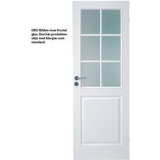 Fransk dør fra Swedoor, Style SP6, Hvid NCS S0502-Y, Clever-line, 62,5 X 194 - M7X20