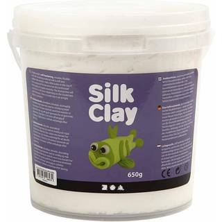 Silk Clay Modellermasse | 650g | Hvid