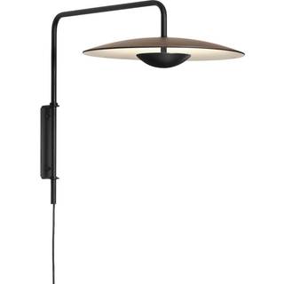Marset - Ginger A - Oak, Dimmable Plug-in - Væglamper - Joan Gaspar - Træ farvet