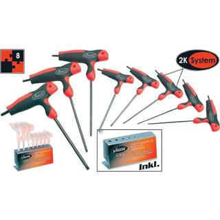 VIGOR Torx T-nøglesæt 8 dele T9 - T40 (V1410)