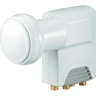 Universal 4x LNB, hvid-grå