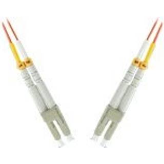 MicroConnect Fiberkabel LC/UPC - OM1, Duplex - 10m