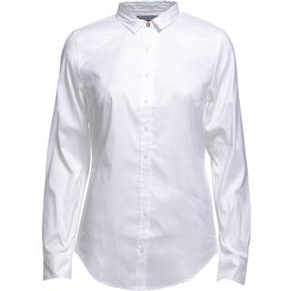 Tommy Hilfiger Heritage slim fit dame skjorte - Hvid - Str. L - Modish.dk
