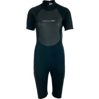 Trespass astor - female 3mm short wetsuit BLACK 2XL