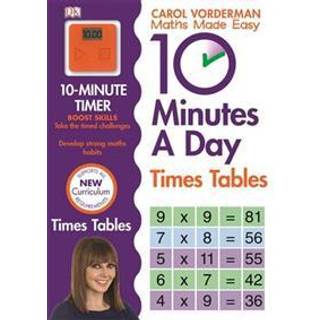 10 Minutes A Day Times Tables, Ages 9-11 (Key Stage 2)