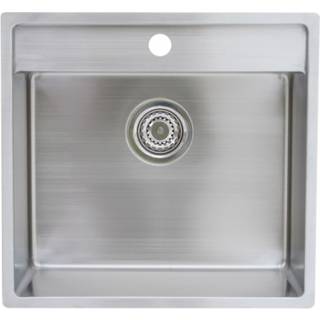 Lavabo Nexus 60 stålvask med kurveventil 530x500 mm