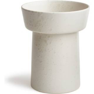 Ombria vase, marmorhvid, 20 cm