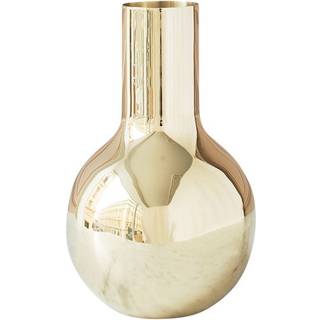 Boule vase messing