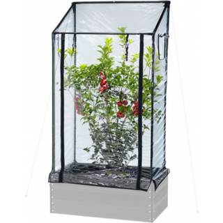 HORTUS Drivhus høj 130/150 x 87 x 47 cm