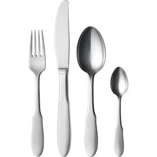 MITRA sæt, 24 dele (6x 011, 012, 017, 033), Georg Jensen, Mat rustfrit stål