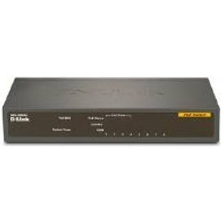 D-Link DES-1008PA Ikke administreret Fast Ethernet (10/100) Strøm over Ethernet (PoE) Sort