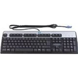 HP Standard Basis Keyboard 2004 USB (E - Tastatur - Spansk - Sort