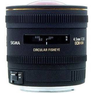 Sigma 4.5mm F2.8 EX DC Circular Fisheye HSM for Canon / 5 års GARANTI Canon