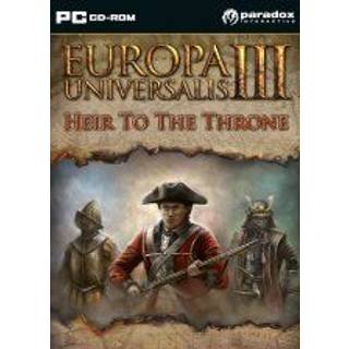 Europa Universalis III - Heir to the Throne Expansion EU PC Steam CD Key