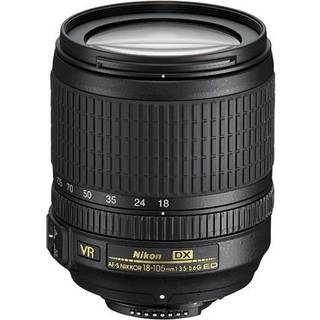 Nikon 18-105mm F3.5-5.6G AF-S VR ED + Gratis UV Filter (Kampagne)