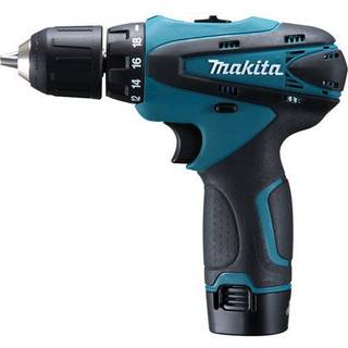 Skruemaskine Makita DF330DWE; 10,8 V; 2x1,3 Ah batt.