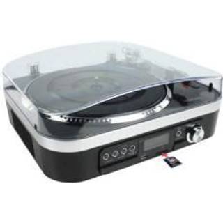 USB pladespiller m. højttaler (33 1/3, 45, 78 RPM) "C-STOCK" TILBUD NU