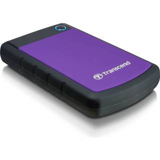 Transcend StoreJet 25H3 Purple - 1TB - Ekstern Harddisk - Lilla
