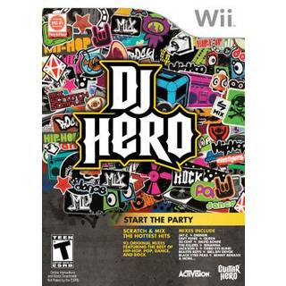 DJ Hero With Turn table Kit - Nintendo Wii - Musik